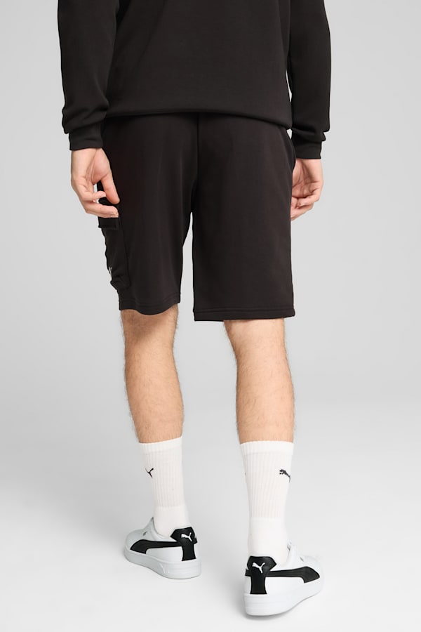 Essentials No. 1 Logo Cargo 10" Shorts Men, PUMA Black, extralarge